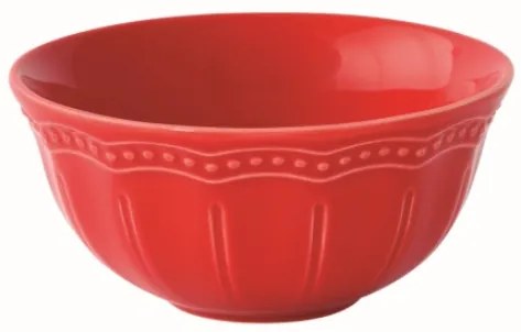 Elite Red piros porcelán tálka 12 cm