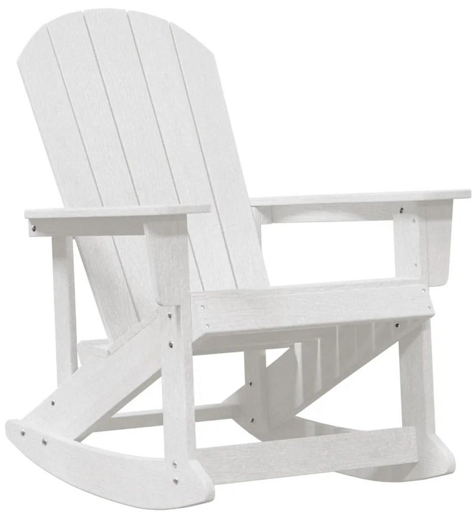 Adirondack hintaszék Fehér 73.5x92x90 cm HDPE