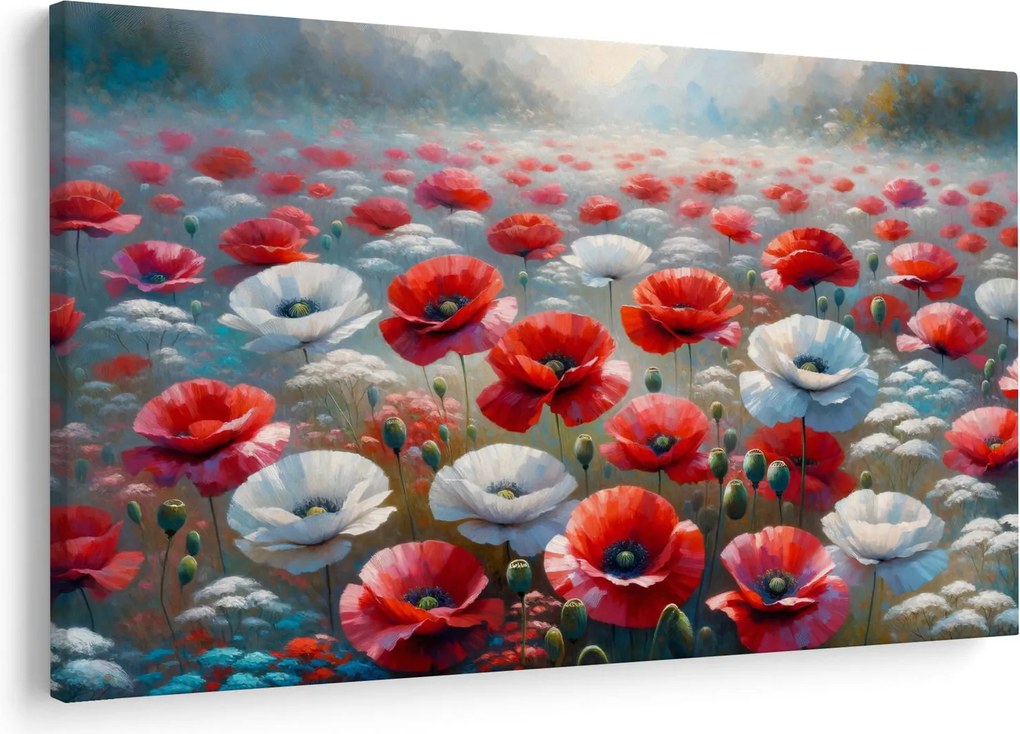 Kép - Pipacsmező (90x60 cm)