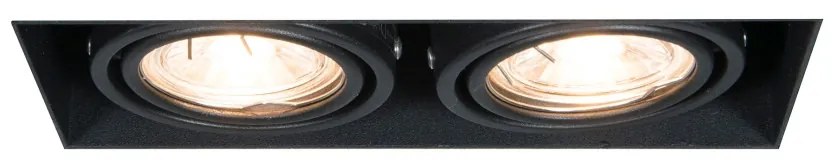 Zuma Line ONEON 94362-BK Beépíthető spotlámpa 2x50W/GU10