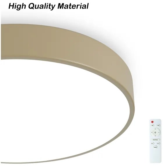 Brilagi - Dimmelhető LED lámpatest POOL LED/36W/230V 3000–6000K Ø 30 cm bézs + távirányító