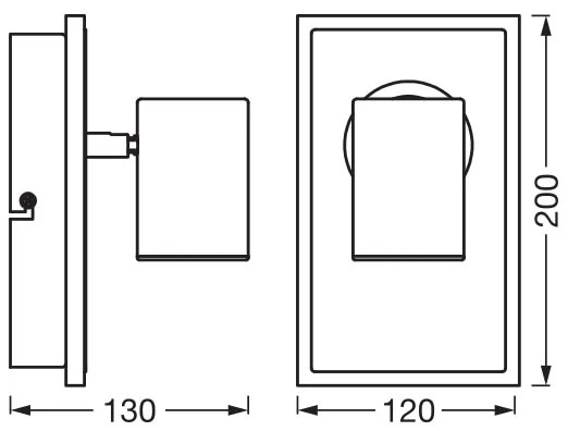 Ledvance - LED Fali spotlámpa DECOR MARS LED/16,5W/230V