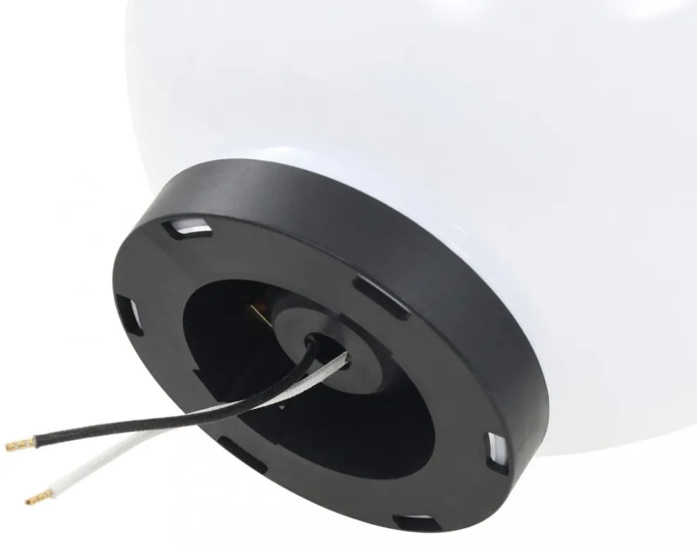 2 db LED gömblámpa 20 cm PMMA
