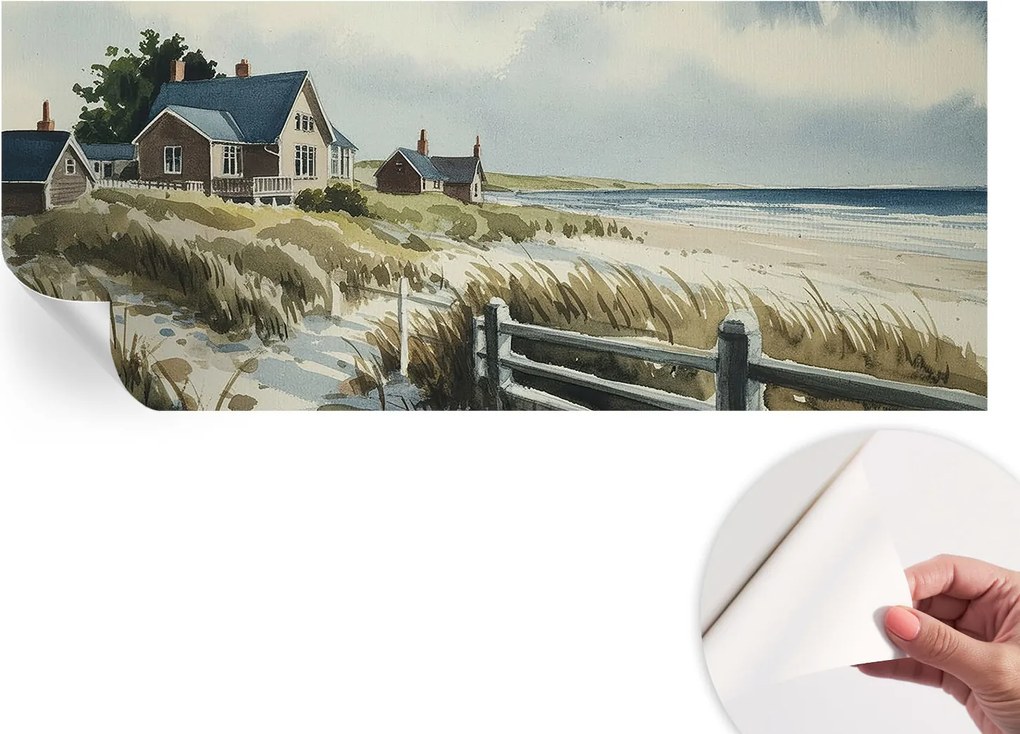 Öntapadós Dekoratív Fotótapéta Hálószobába Strand dűnék 250x104 cm