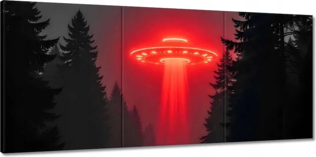Vászonkép 150x70 Ufo hajó
