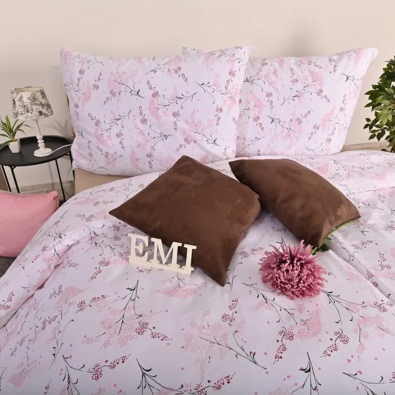 EMI Sakura pamut ágyneműhuzat, A standard egyszemélyes ágy szett tartalma: 1x 140x200 + 1x 70x90