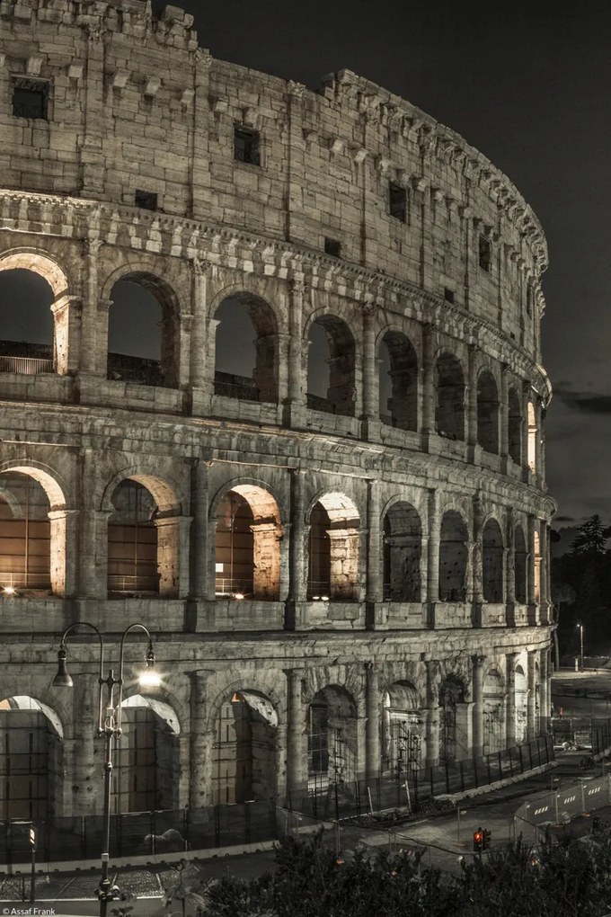 Poszter 20x30cm Híres Colosseum Rómában 3, Assaf Frank