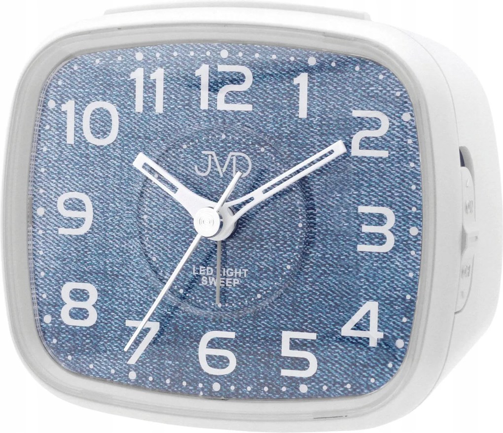 Jól Olvasható Ébresztőóra Jvd SRP003.1 Csendes Led Mechanizmus