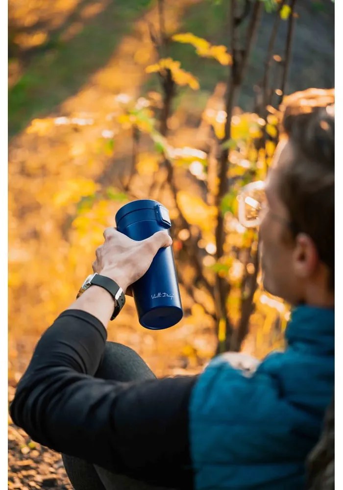 Fuori sötétkék thermo utazóbögre, 400 ml - Vialli Design