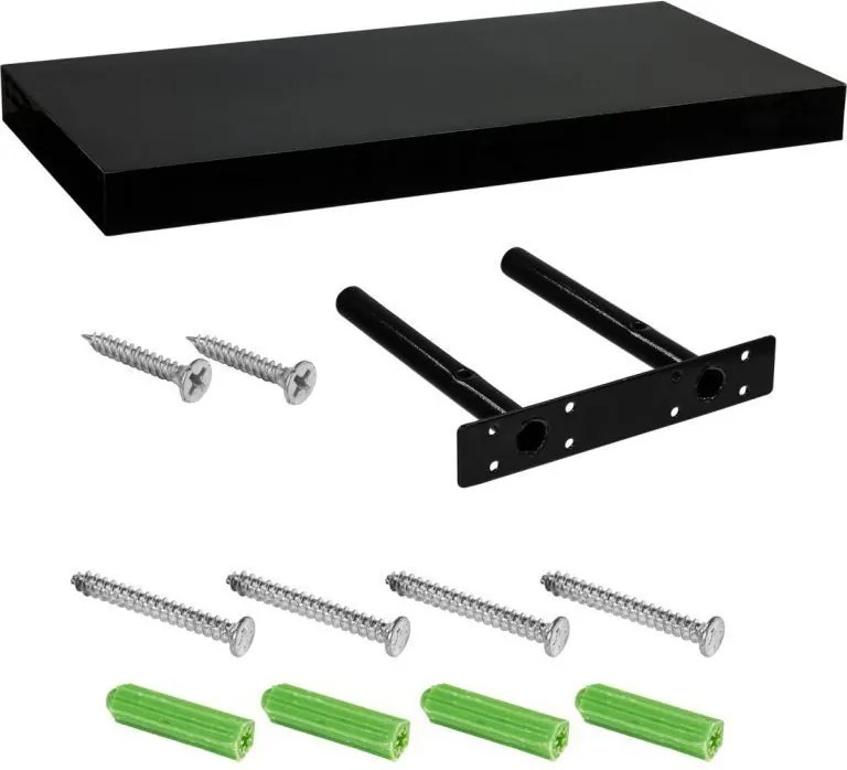 Fali polc STILISTA® Volato 70 cm - fa sötét