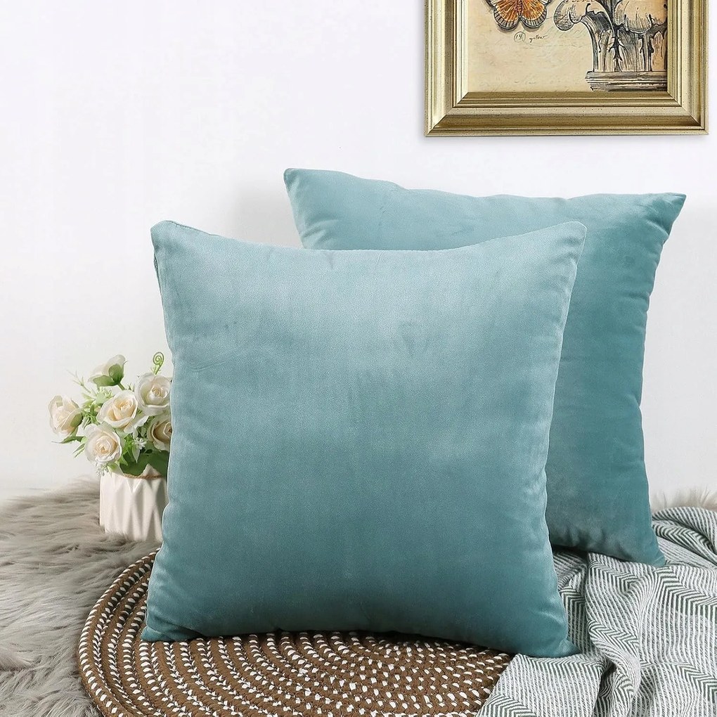 Díszpárnahuzat bársony 45x45cm 2db-os szett