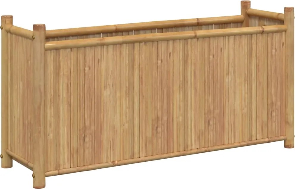 vidaXL bambusz virágtartó 100 x 30 x 50 cm