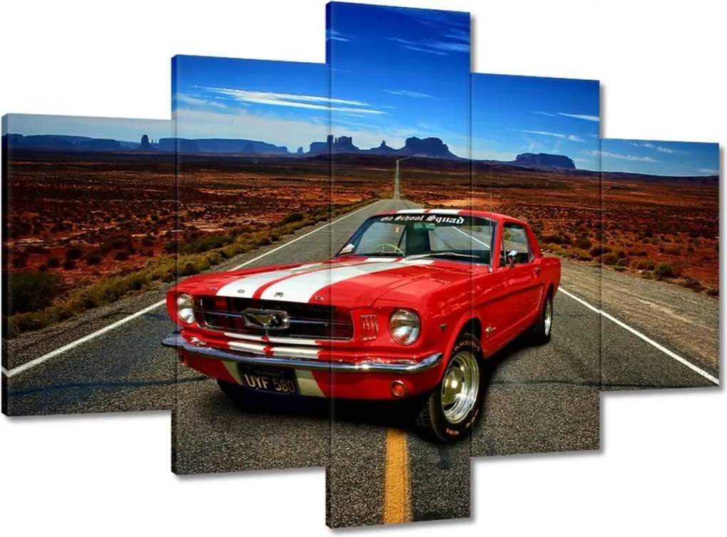 Képek 150x105 Piros Ford Mustang Usa