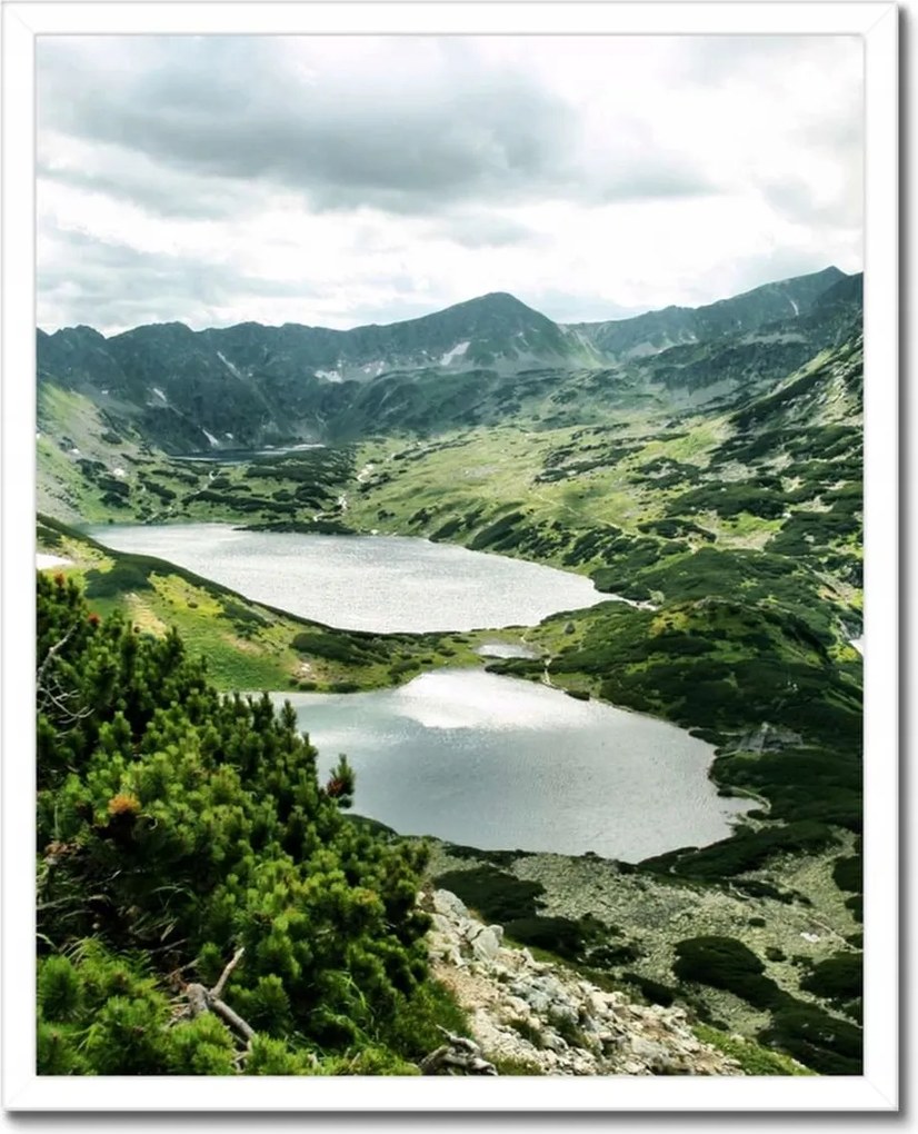 Poszterek keretben 40x50 Tátra Völgy 5 tó
