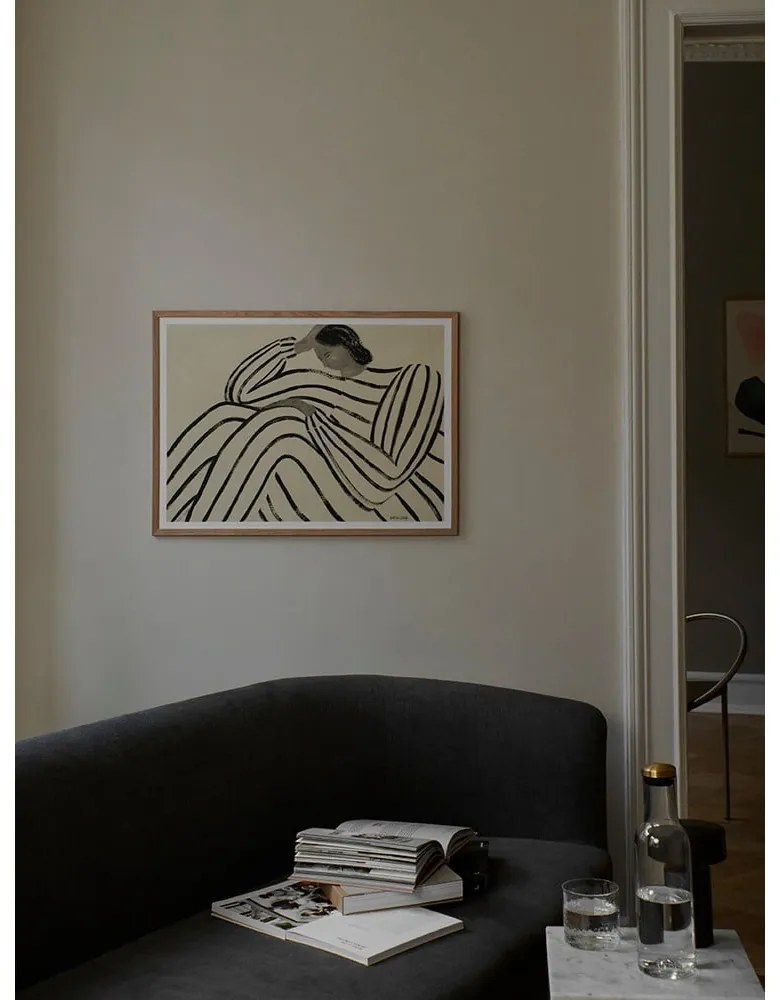 Poszter 70x50 cm Waiting – Sofia Lind – The Poster Club