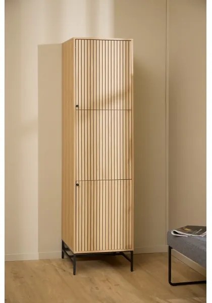 Gardróbszekrény OLIVIA 51x200 cm tölgy