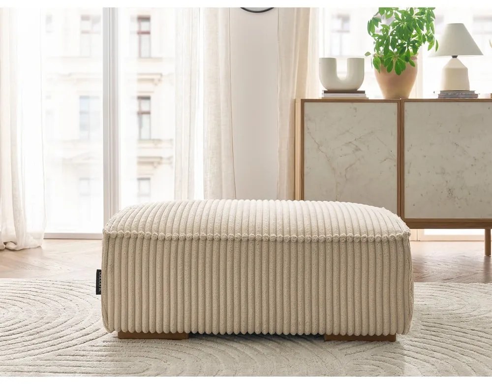 Világosbarna kordbársony lábtartó Chelsea – Bobochic Paris