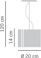 SILLUX SP-1001-20 REFLEX Egyágú Függesztett Lámpa Acél E14 IP20
