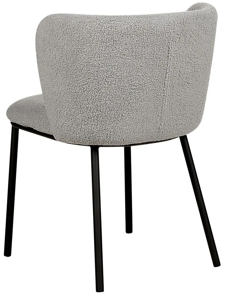 Étkezőszék készlet 2 db. Minik (szürke boucle). 1081422