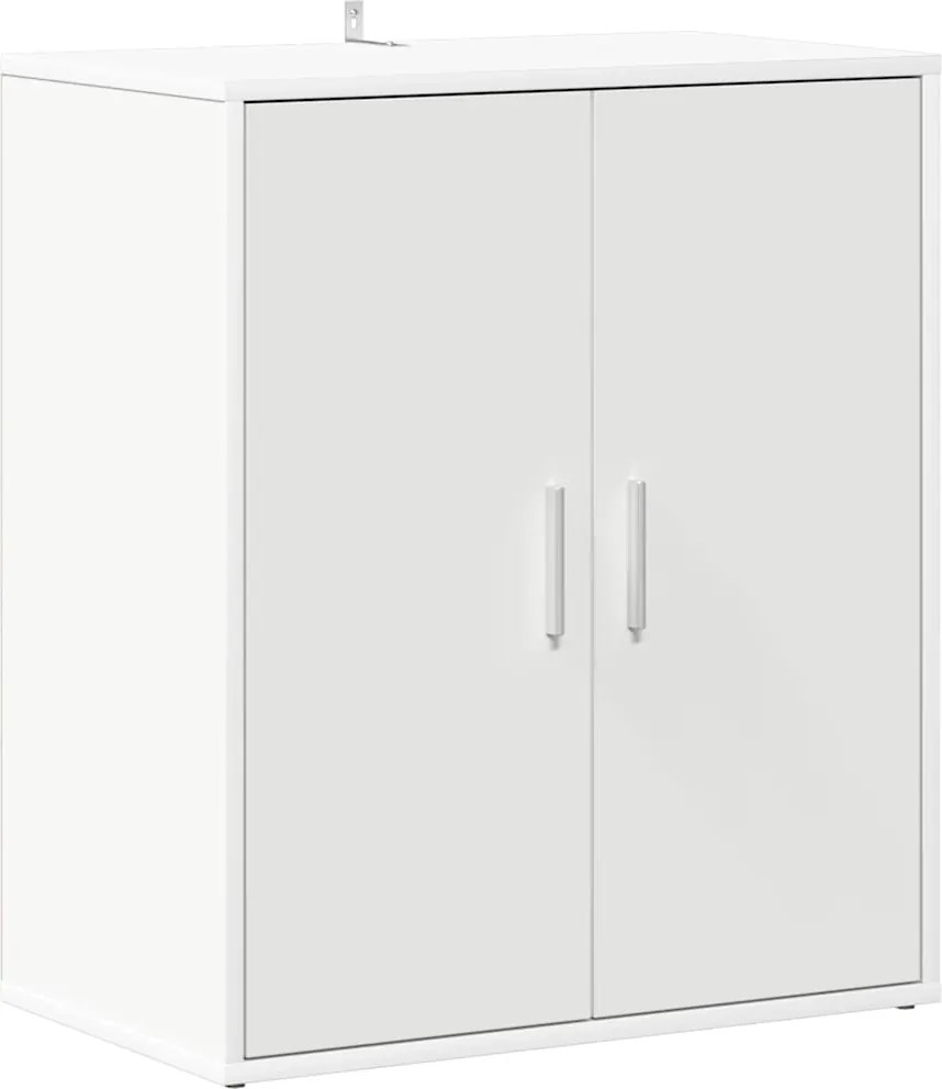 vidaXL vidaX fehér szerelt fa cipősszekrény 60 x 35 x 70 cm