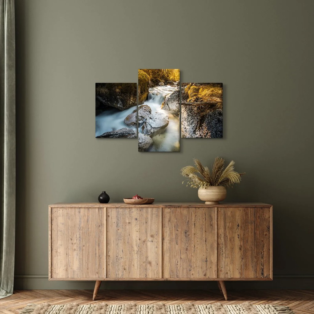 Kép - Erdei patak (90x60 cm)