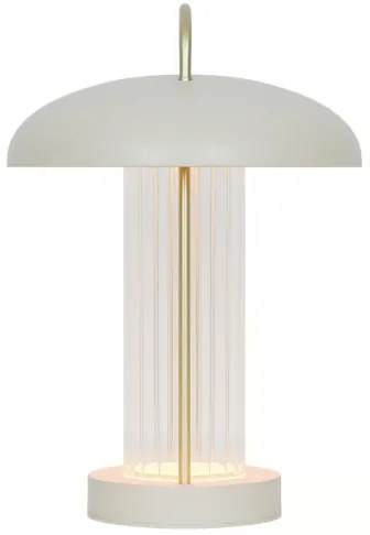 Nordlux - MIRANO újratölthető, érintésvezérelt asztali lámpa, dimmelhető LED, 3W/3,7V, bézs