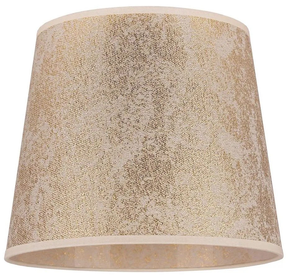 Duolla - CLASSIC M asztali lámpa búra E27, 24 cm átmérő, arany