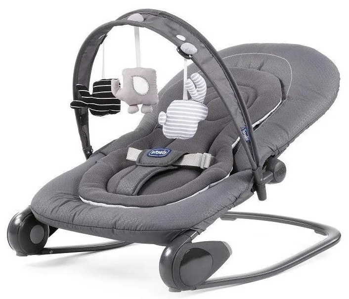 Chicco - Baba ringató HOOPLA sötétszürke