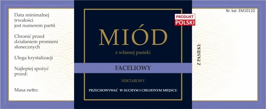 Mézcímke Facelift EM1011 kicsi