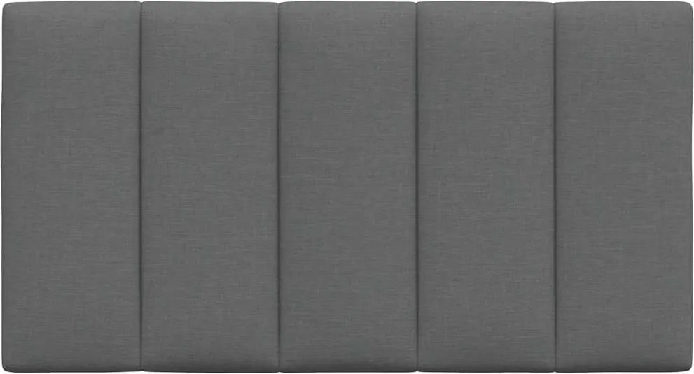 sötétszürke szövet fejtámla párna Hanko 90 cm