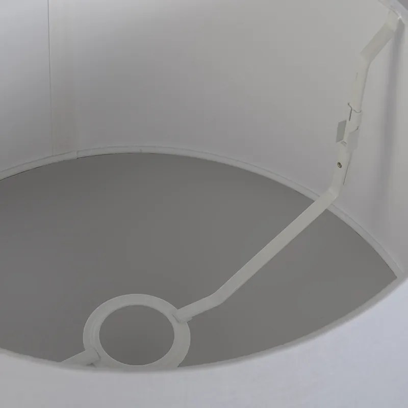 Vászon lámpaernyő barna 25/16