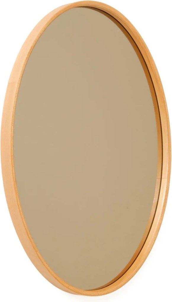 Elips tükör, tölgy, 110 cm
