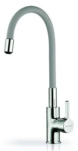 Pyramis 90938001 - FLESSI szürke mosogató csaptelep flexibilis karos