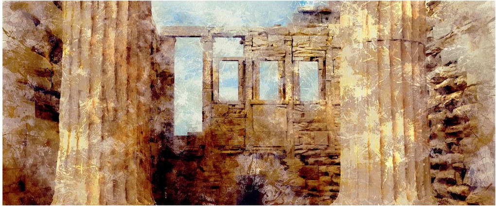 Kép - Érechthéion, Athens, görögország (120x50 cm)