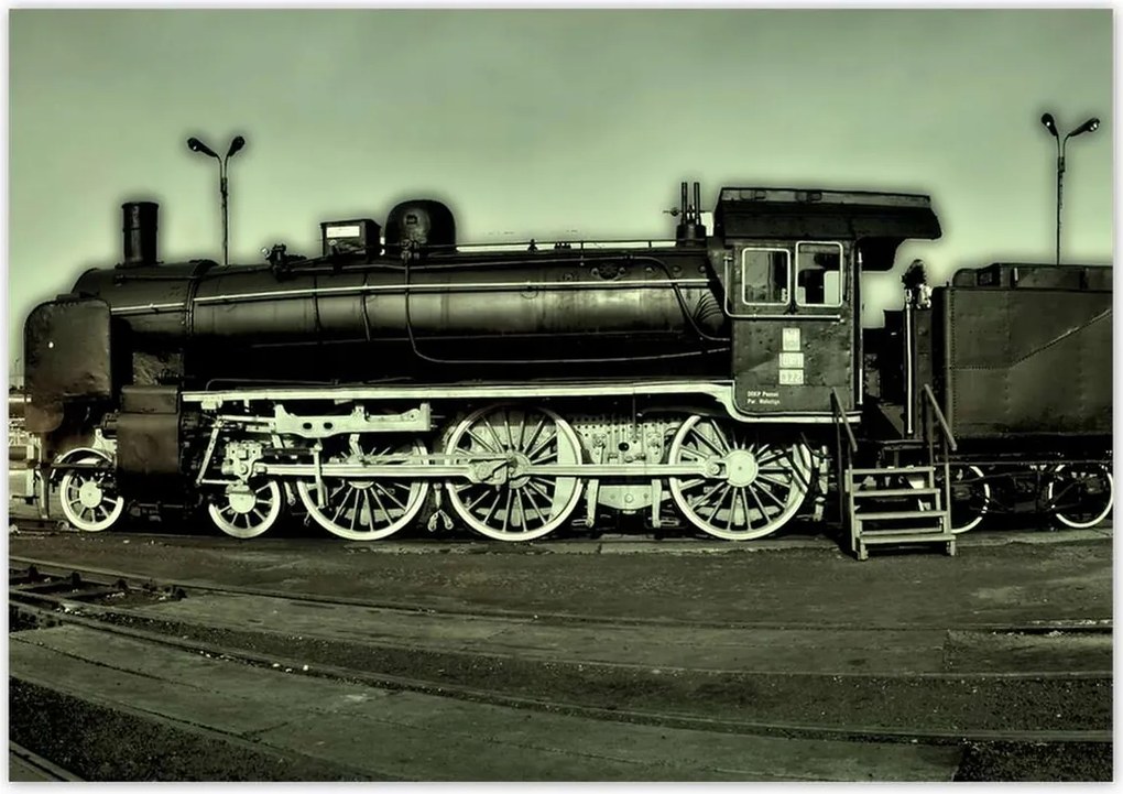 Poszterek 100x70 Gőzmozdony OK1-322