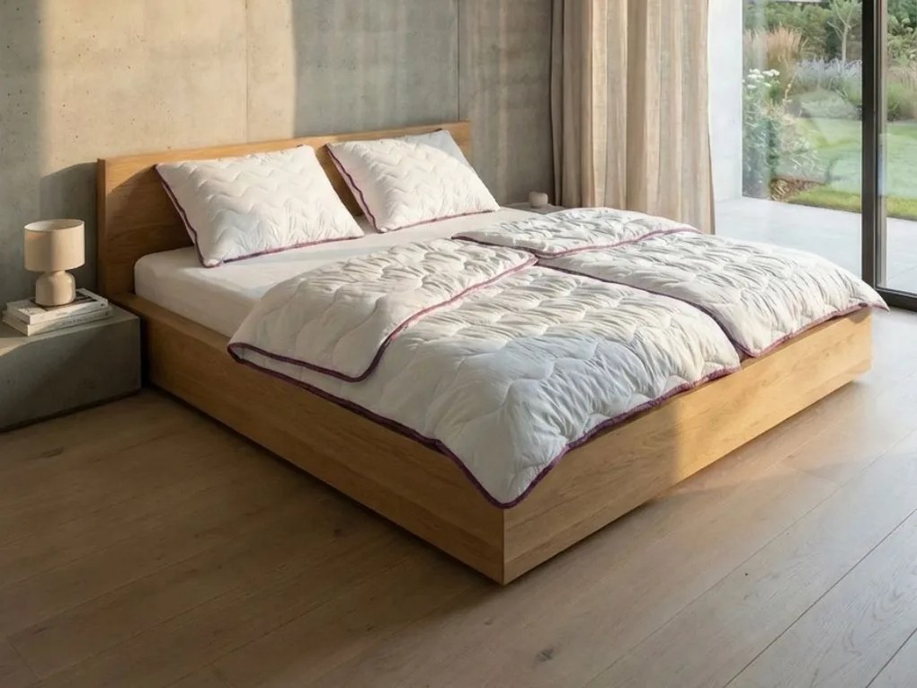 STELLA LEVENDULA ILLATÚ PÁRNA 70x90 cm, fehér