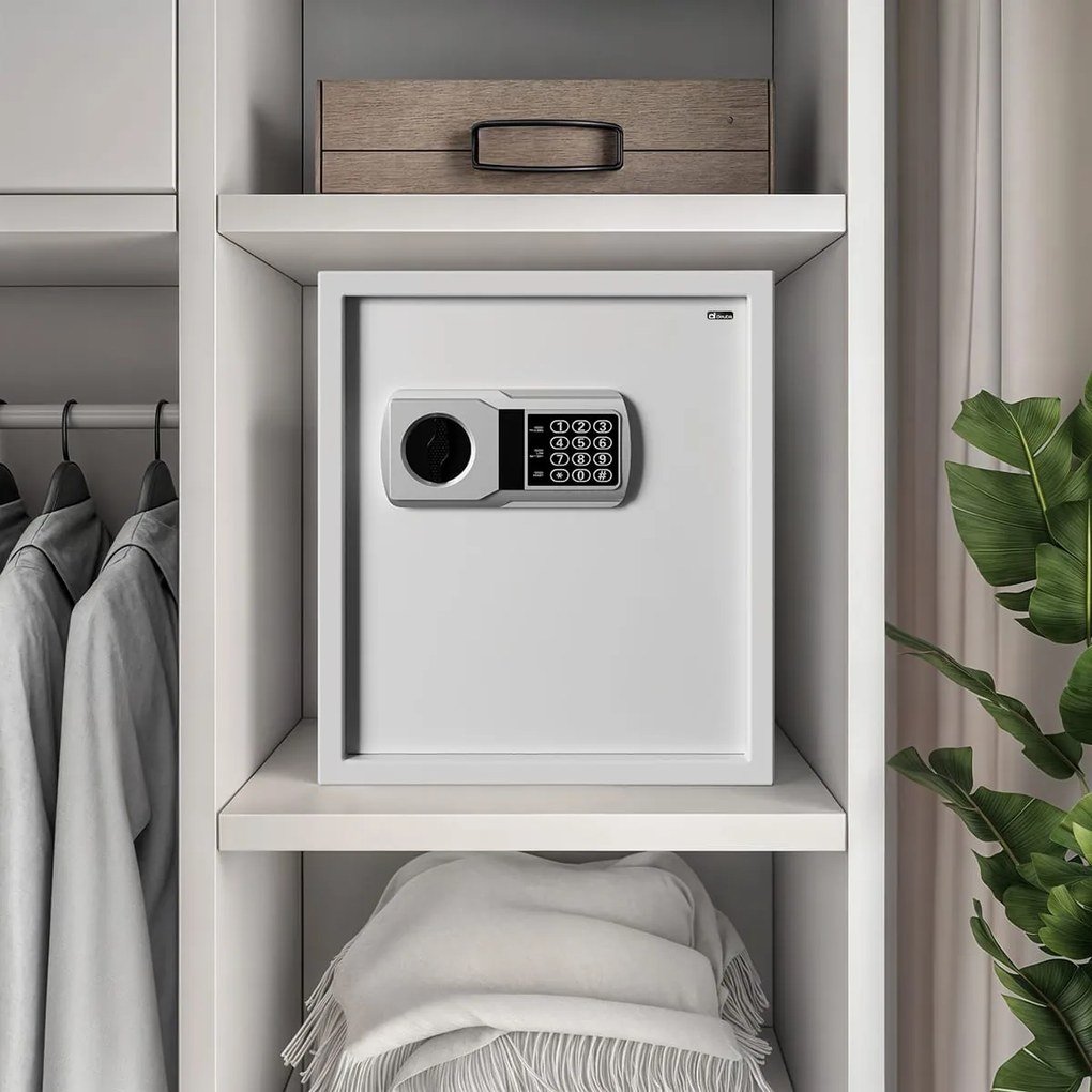 SECURITY elektromos bútorszéf, 35 x 40 x 40cm Deuba