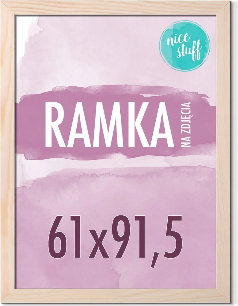 Képkeret 61x91,5 képkeret nagy poszter fa keret fenyő