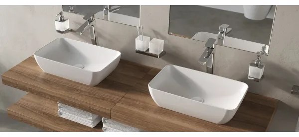 Ravak X070130 - FREE mosdócsaptelep, 33,4 cm, fényes króm