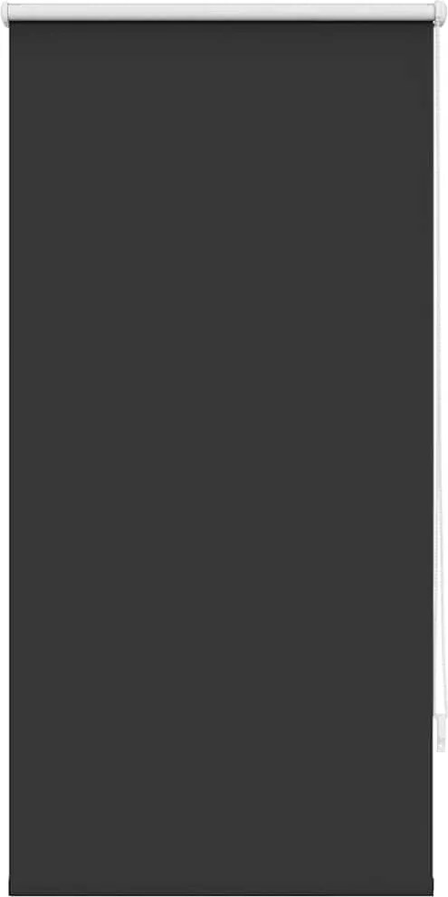 vidaXL sötétítő roló, szövetből készült, 64,4 x 120 cm, szélessége 60 cm, fekete