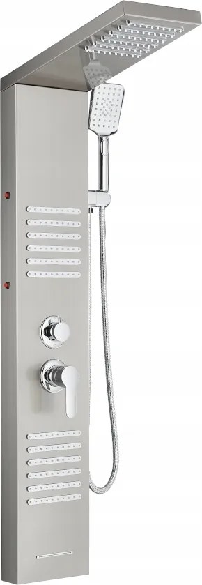 Zuhanypanel Hidromasszázs Kifolyócső Vízesés Led