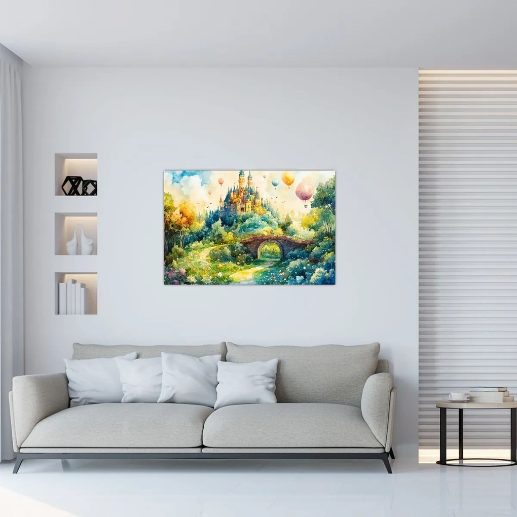 Kép - Mesebeli kastély (90x60 cm)