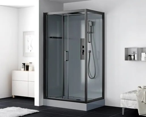 Zuhanykabin téglalap 120x80 cm SAT SATBOX12080CT