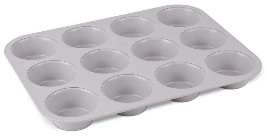 12 csészés tapadásmentes muffin sütőforma matt szürke Berlinger Haus Taupe Collection