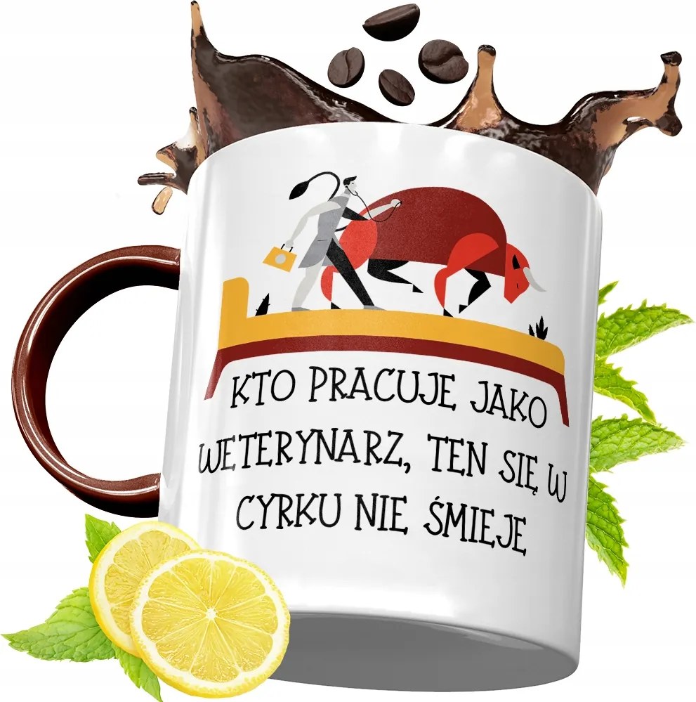 Bordó Bögre Állatorvosnak Születésnapi Ajándék fényképes nyomtatással