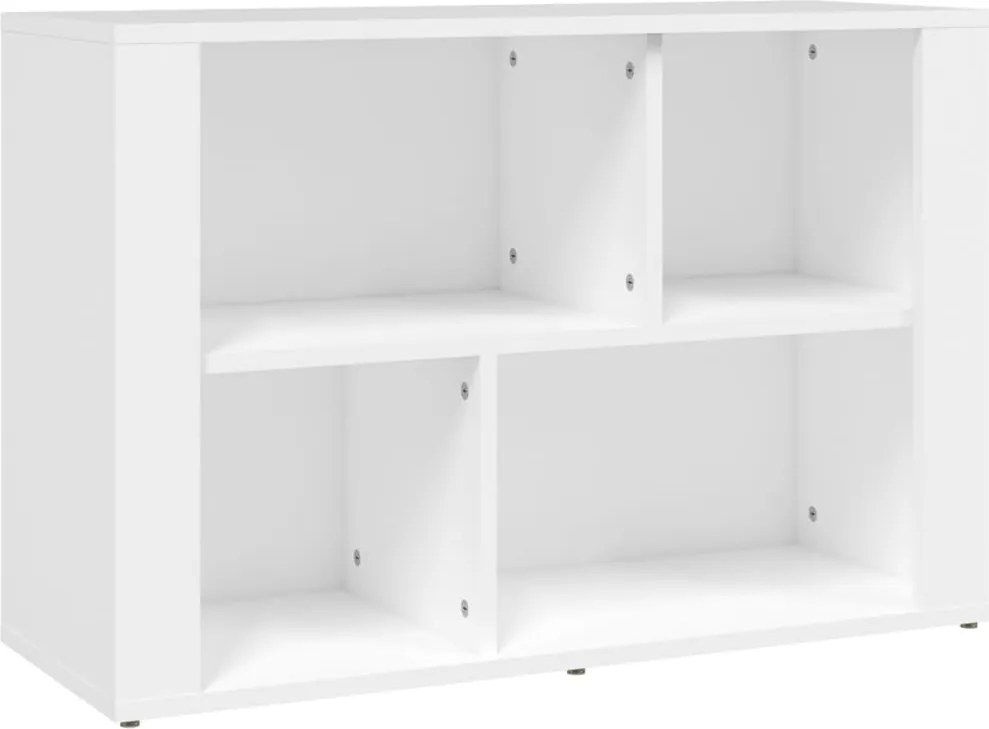 vidaXL fehér szerelt fa tálalószekrény 80x30x54 cm