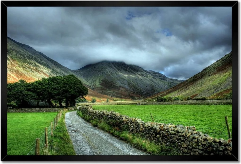 Poszterek keretben 60x40 Ír táj