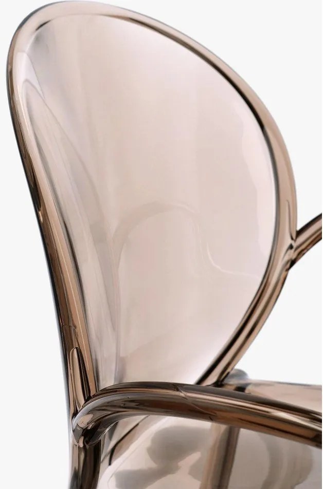 Világosbarna műanyag kerti szék Camilla – Bizzotto