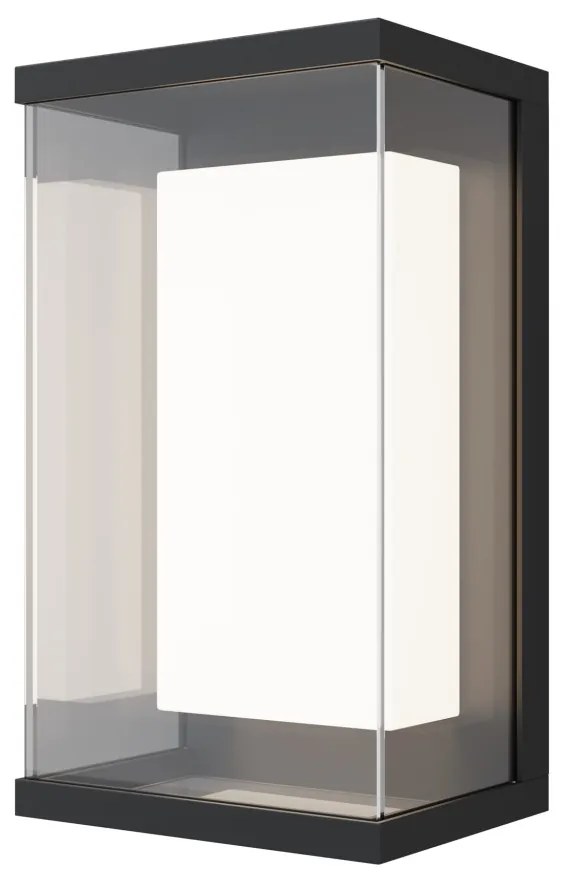 MAYTONI O021WL-L10B3K BAKER STREET Modern Kültéri Fali Lámpa Fekete LED IP65