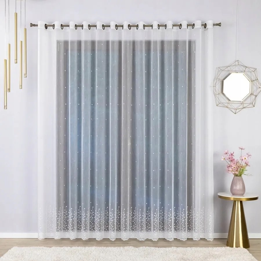 Kész Hímzett Függöny 350X175-AS Méretben